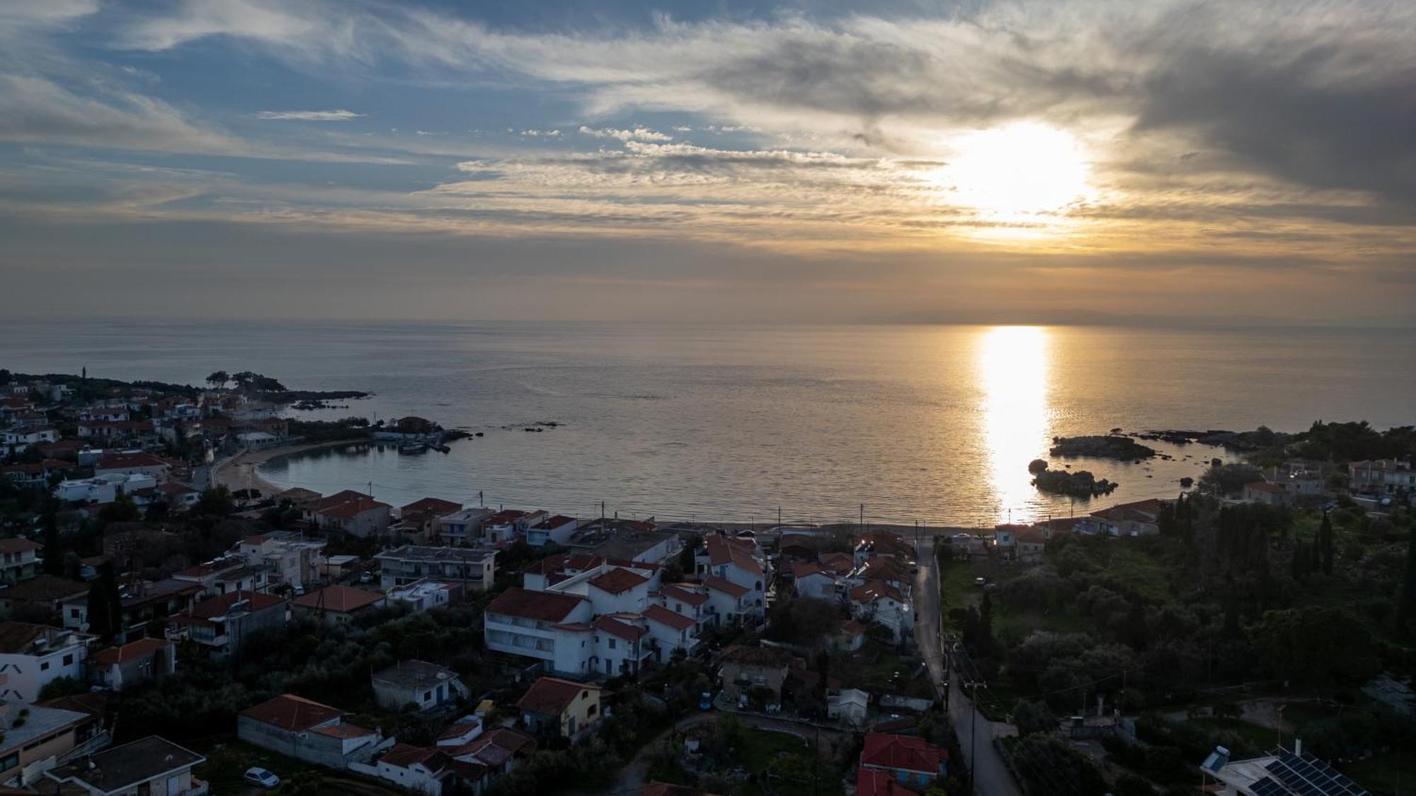 Torri Di Pietra Villa Stoúpa Eksteriør bilde
