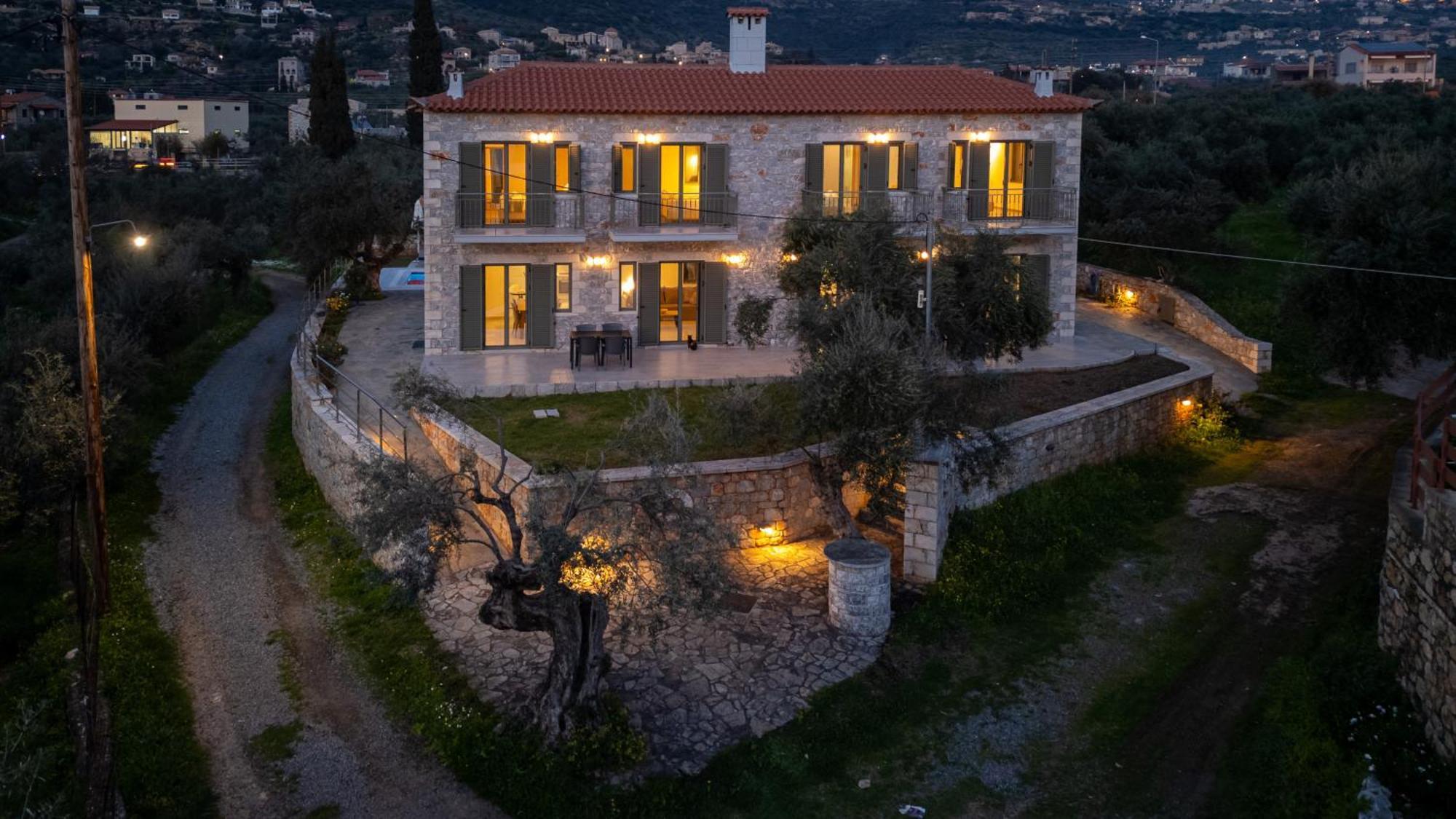 Torri Di Pietra Villa Stoúpa Eksteriør bilde