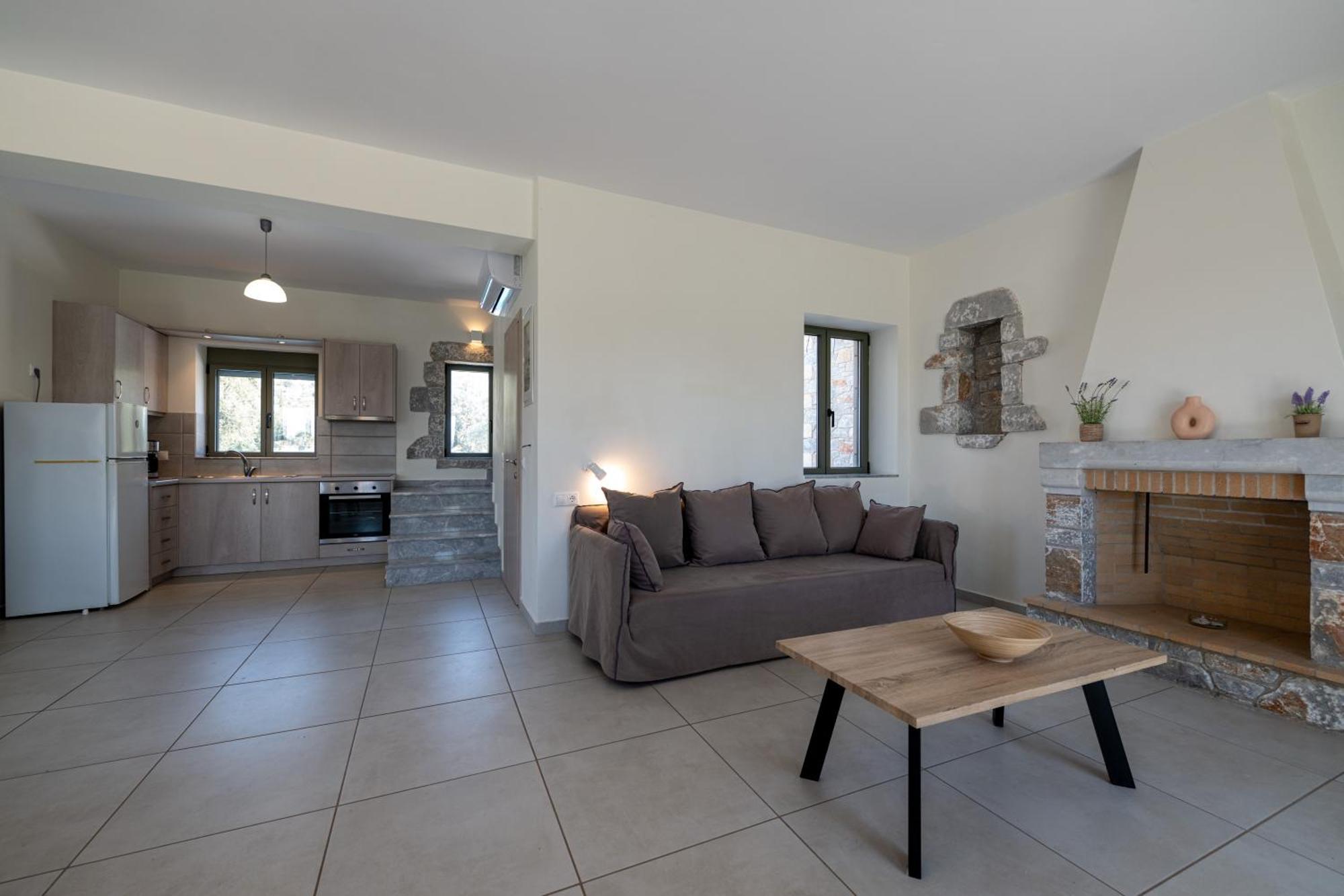 Torri Di Pietra Villa Stoúpa Rom bilde