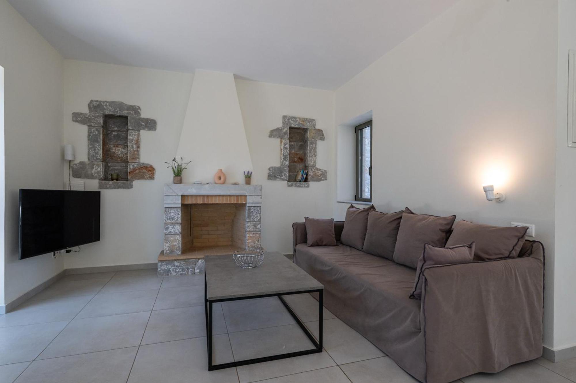 Torri Di Pietra Villa Stoúpa Rom bilde